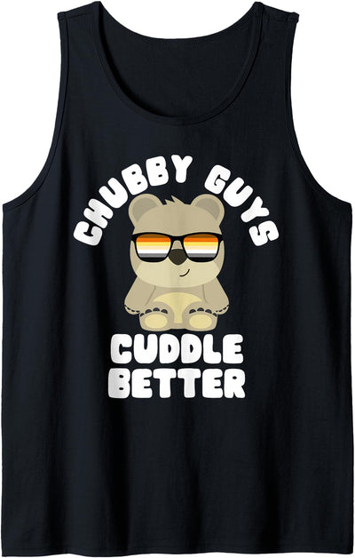 Mens Cuddle Gay Bear Tank Top
