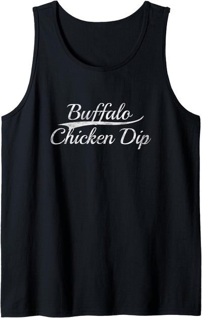 Retro Game Day Bold Appetizer Aesthetic Buffalo Chicken Dip Tank Top