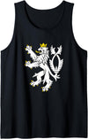 Scotland Coat Of Arms Scottish Lion Tank Top - Black
