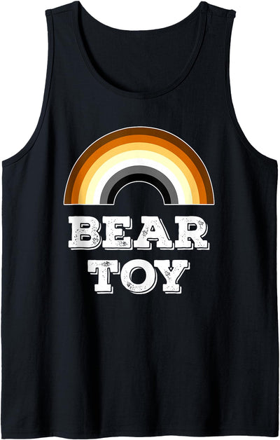 Bear Toy - Gay Bear Pride Rainbow Tank Top