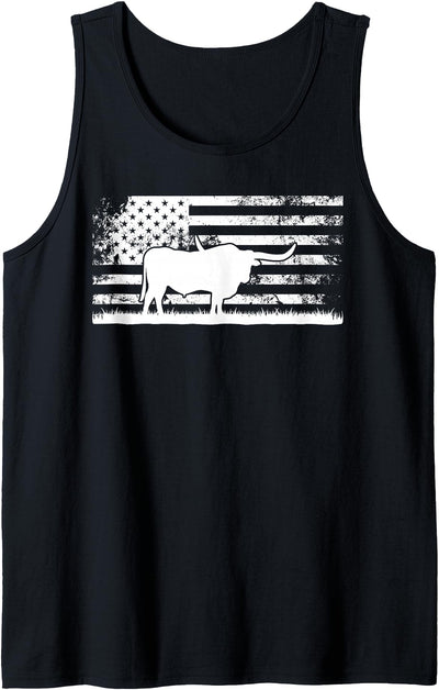 Cow Tank Top - Casual Sleeveless Farm Apparel