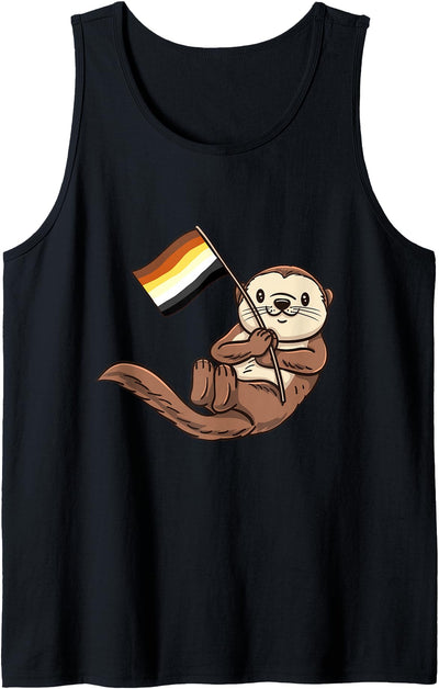 Gay Bear Sea Otter Gay Bear Pride Tank Top
