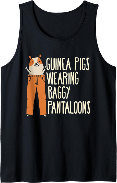Guinea Pigs Wearing Baggy Pantaloons Guinea Pig Lover Pet Tank Top