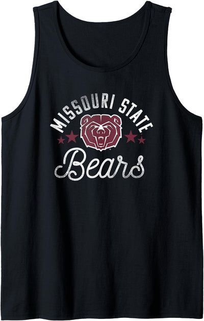 Missouri State University MSU Bears Logo Tank Top