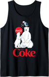 Coca-Cola Company Coca-Cola - Polar Bears And Coca-Cola Tank Top - Black