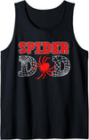 Spidey Birthday Family Matching Outfits Kid Adults Spider Dad Spidey Birthday Family Matching Kid Daddy Spiders Tank Top -