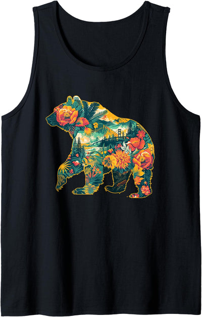 California Bear Travel Tank Top