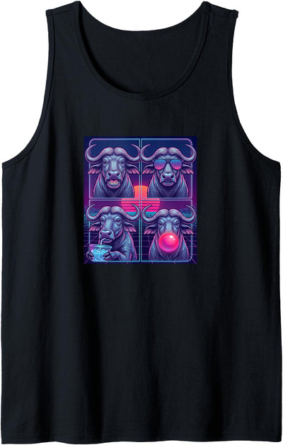 Cow Water Buffalos Funny Water Buffalo Tank Top