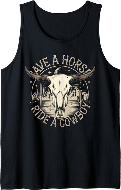 Save A Horse Ride A Cowboy Tshirt Western Cowgirl Save A Horse Ride A Cowboy Tshirt Country Outfits Horseback Tank Top