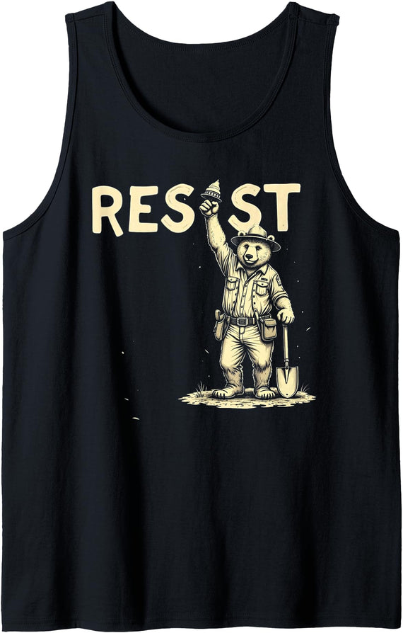 Bear Resist Tank Top - Black