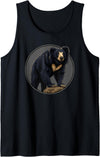 Sloth Bears Sloth Bear Lovers Shop Sloth Bears Sloth Bear Tank Top - Black