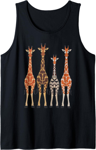 Cute and Funny Giraffe for Men Women and Kids Tank Top