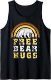 Bear Gay Pride by Content Design Studio Mens Bear Community, Free Bear Hugs, Bear Flag, Gay Bear Pride Tank Top - Black