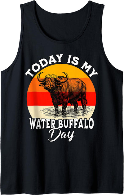 Cow Water Buffalo Quotes Funny Tank Top