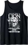 Lion in Lungs Christian Shirts & Gifts You've Got a Lion Inside of Those Lungs Praise the Lord Tank Top - Black