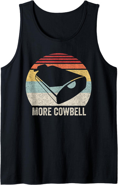 Cow Funny Drummer Gift Vintage Tank Top