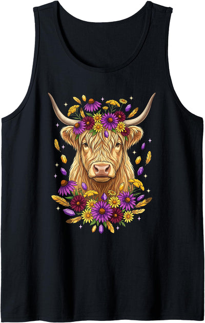 Highland Cow T-Shirt - Premium Scottish Cattle Apparel