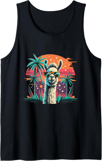 Alpaca breeder Alpaca Alpaca Retro Alpaca Lama Alpaca Liebhaber Alpaca Tank Top