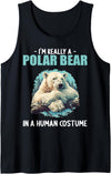 Polar Bears Polar Bear Lovers Shop Polar Bears Polar Bear Tank Top - Black