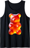 Urban Empyre Orange Gummy Bear Tank Top - Black
