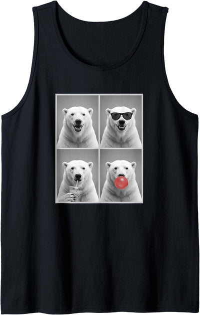 Polar Bears Funny Polar Bear Tank Top