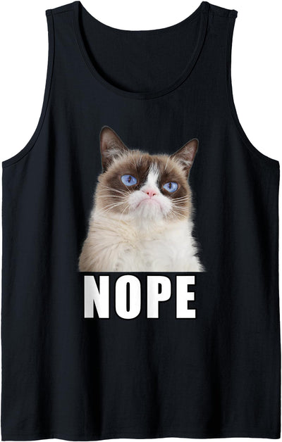 Grumpy Cat NOPE (6402) Tank Top