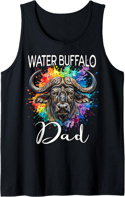 Cow Dads Water Buffalo Dad Tank Top
