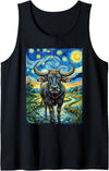 Water Buffalo Design Water Buffalo Tank Top - Black