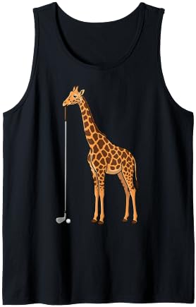 Giraffe Golf Tank Top