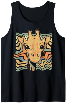 Animal Tee & Gift Idea Giraffe Tank Top