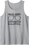 The Office Bears. Beets. Battlestar. Tank Top - Heather Grey