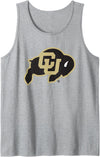 Elite Authentics Colorado Buffaloes Apparel Icon Officially Licensed Tank Top - Heather Grey