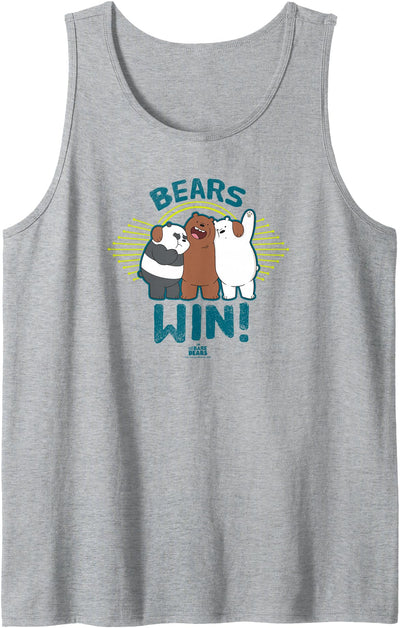 We Bare Bears Bears Win Tank Top