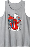 ICEE Bear Classic Coldest Frozen Drink Around Tank Top - Heather Grey