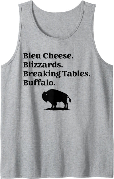 Cow Buffalo New York Traditions Buffalo Ny Souvenir Tank Top