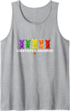 Seivers Strong Mens Grateful DadBod (white font) Tank Top - Heather Grey