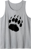 Pride Month Gay Bear Pride Flag Cub & Gay Bear for Men Gay Bear Flag Gay Bear Pride Tank Top - Heather Grey