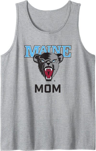 University of Maine Black Bears Arched Mom Tank Top