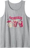 Halloween shirt Let's Watch Horror Movies Funny Halloween Costume Tank Top - Heather Grey