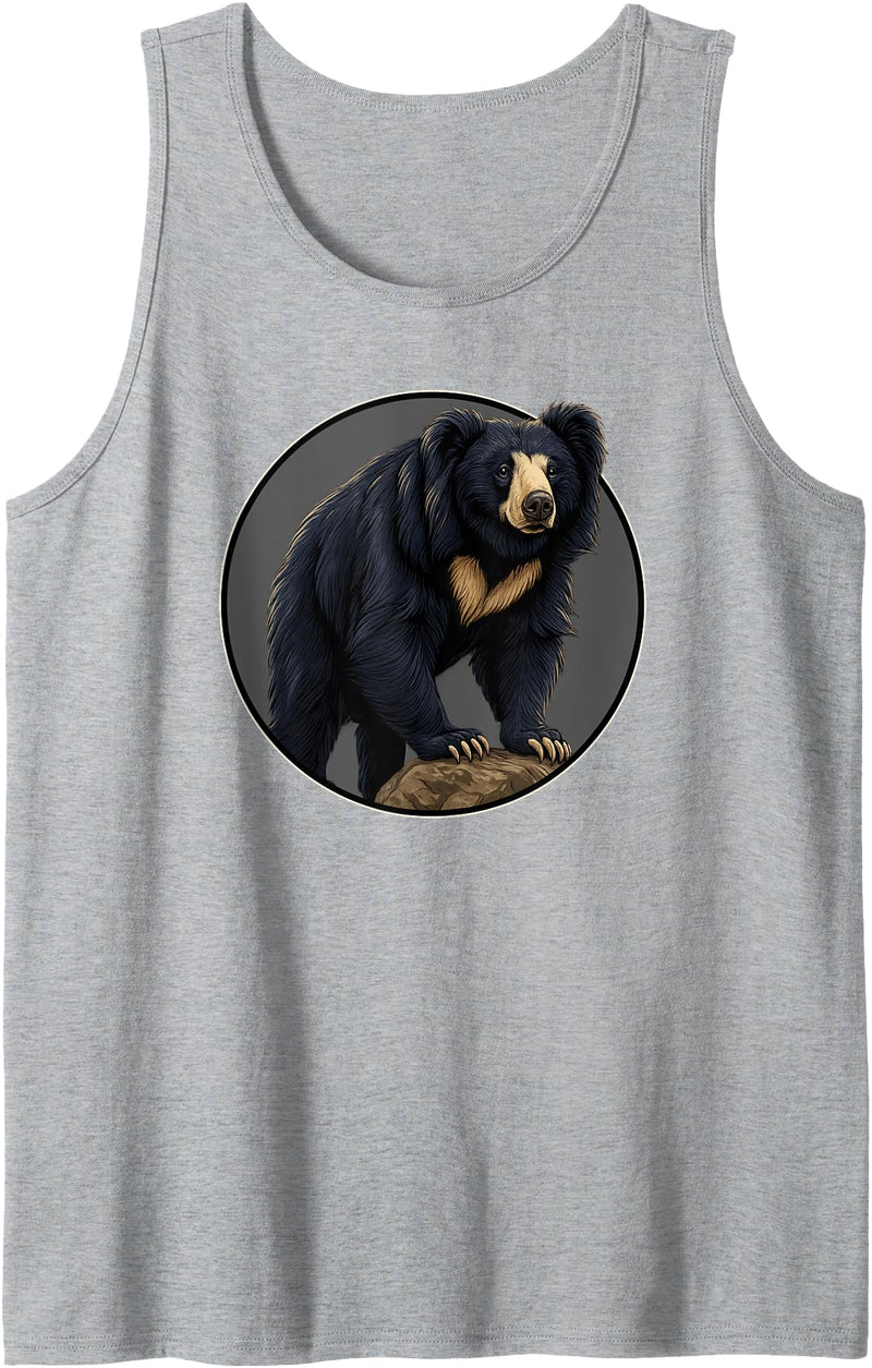 Sloth Bears Sloth Bear Lovers Shop Sloth Bears Sloth Bear Tank Top - Heather Grey
