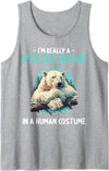 Polar Bears Polar Bear Lovers Shop Polar Bears Polar Bear Tank Top - Heather Grey