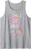 Peppa Pig Dance Like Nobody Is Watching Joyful Tank Top - Heather Grey