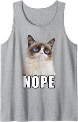 Grumpy Cat NOPE (6402) Tank Top