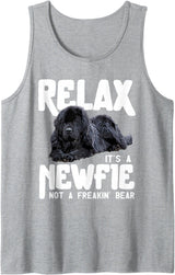Newfoundland Dog 'Not a Freakin' Bear' Tank Top