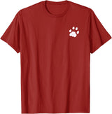 P&L Originals Cat paw print. Pocket style emblem. T-Shirt