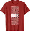 Dogs Apparel Dogs T-Shirt - Cranberry Red