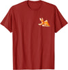 Goldfish Tank Goldfish Bowl Fish Fantail Goldfish Freshwater Aquarium T-Shirt - Cranberry Red