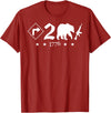 Right To Bear Arms Pro Gun & Patriotic Military Right To Bear Arms Pro Gun Funny Patriotic Military Women Men T-Shirt - Cranberry Red