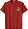 CALIFORNIA REPUBLIC STATE FLAG TEES CALIFORNIA REPUBLIC STATE FLAG GRIZZLY BEAR T-Shirt - Cranberry Red