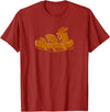 Canoe Gifts Men Women I Vicoli Merch Canoeing Beaver Bear Moose Canoe Team Funny T-Shirt - Cranberry Red